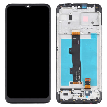 TFT LCD Screen for Motorola Moto E7 Power PAMH0001IN PAMH0010IN PAMH0019IN Digitizer Full Assembly with Frame (Black) - LCD Screen by PMC Jewellery | Online Shopping South Africa | PMC Jewellery