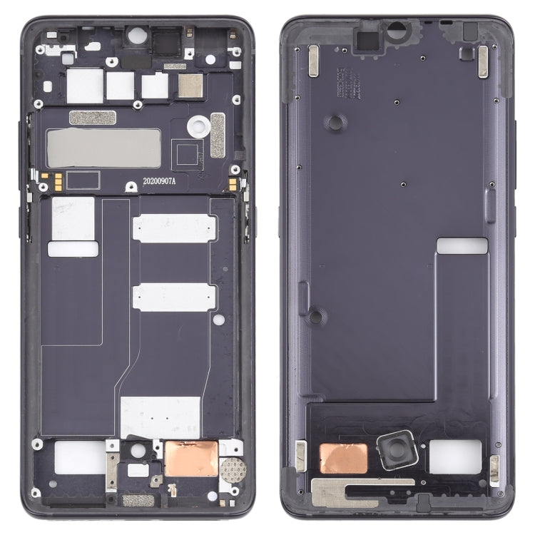 Front Housing LCD Frame Bezel Plate for TCL 10 Pro T799B T799H(Grey) - For TCL by PMC TechLife | Online Shopping South Africa | PMC TechLife