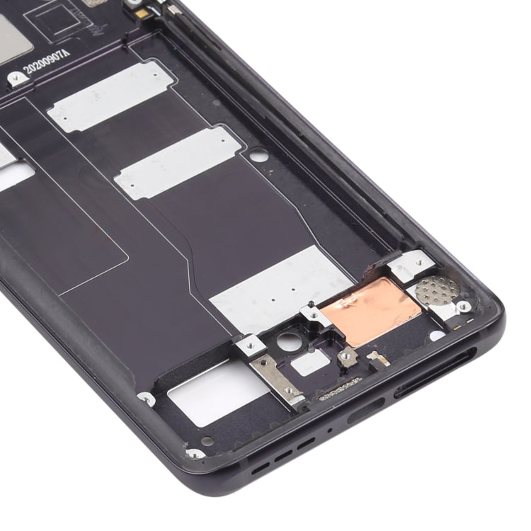 Front Housing LCD Frame Bezel Plate for TCL 10 Pro T799B T799H(Grey) - For TCL by PMC TechLife | Online Shopping South Africa | PMC TechLife