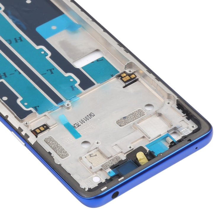 Front Housing LCD Frame Bezel Plate for TCL 10 Plus T782H(Blue) - For TCL by PMC TechLife | Online Shopping South Africa | PMC TechLife