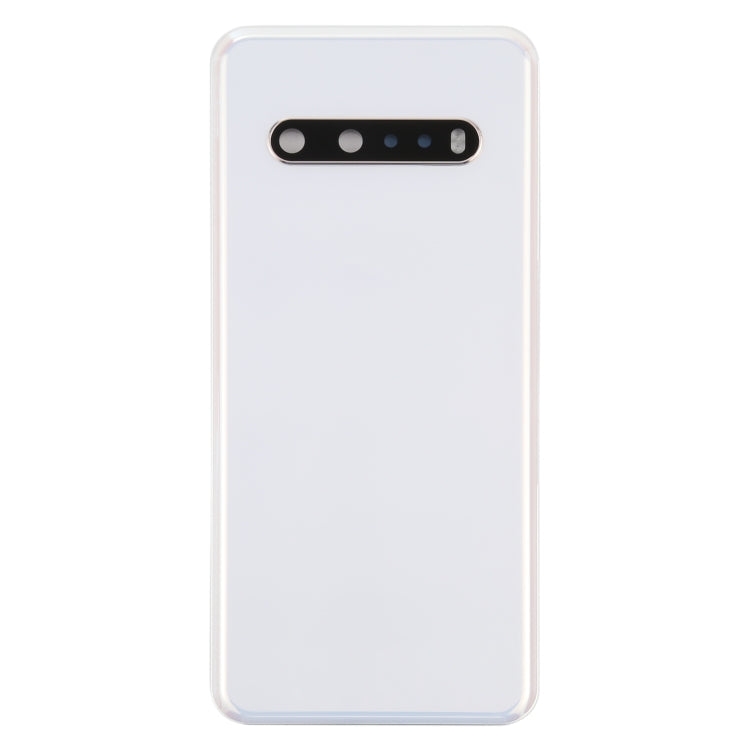 Original Back Battery Cover for LG V60 ThinQ 5G LM-V600(White) - For LG by PMC Jewellery | Online Shopping South Africa | PMC Jewellery
