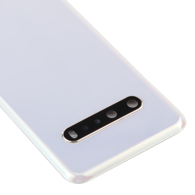 Original Back Battery Cover for LG V60 ThinQ 5G LM-V600(White) - For LG by PMC TechLife | Online Shopping South Africa | PMC TechLife