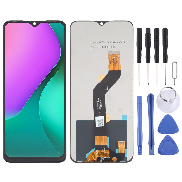 LCD Screen and Digitizer Full Assembly for Infinix Hot 10 Play / Smart 5 (India) X688C X688B - free shipping - PMC TechLife - Order now!