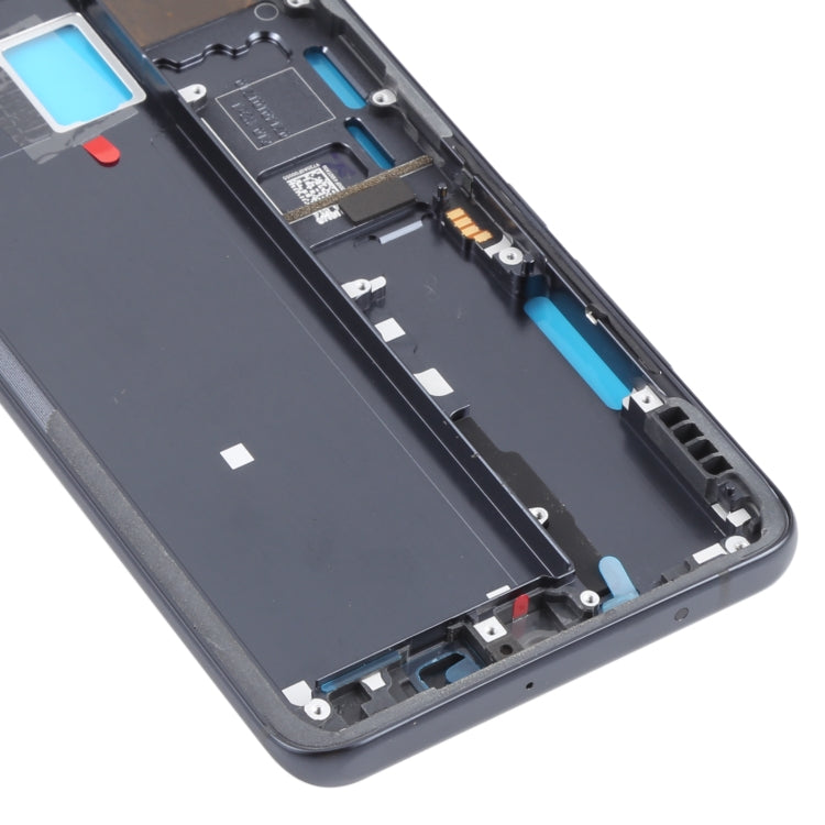 Front Housing LCD Frame Bezel Plate for Xiaomi Mi Note 10 Lite M2002F4LG, M1910F4G (Black) - LCD Related Parts by PMC TechLife | Online Shopping South Africa | PMC TechLife
