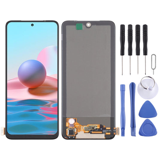OLED Material LCD Screen and Digitizer Full Assembly for Xiaomi Redmi Note 10 4G / Redmi Note 10S / Redmi Note 11 SE India / Poco M5s  M2101K7BG, M2101K7BI, M2101K7BNY, M2101K7BL, M2101K7AI, M2101K7AG - LCD Screen by PMC Jewellery | Online Shopping South Africa | PMC Jewellery