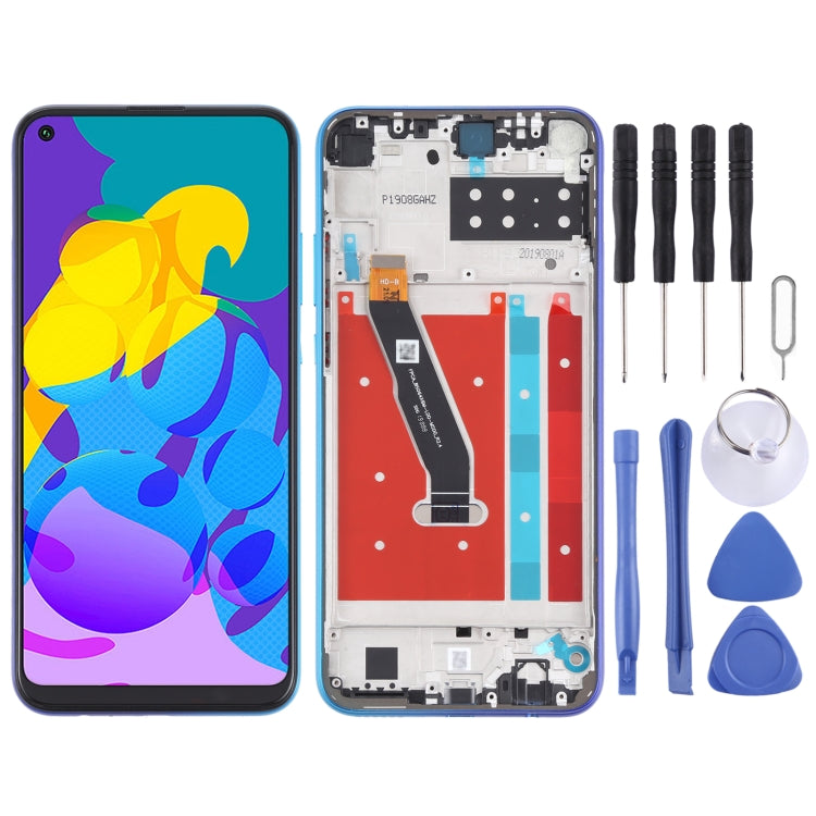 OEM LCD Screen for Honor Play 4T Digitizer Full Assembly With Frame(Blue) - free shipping - PMC TechLife - Order now!