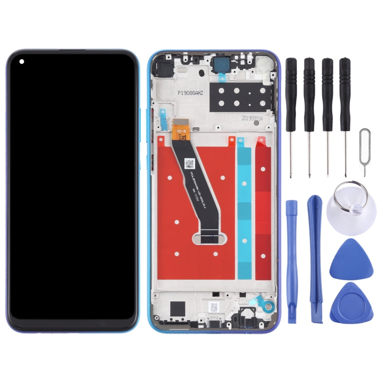 OEM LCD Screen for Honor Play 4T Digitizer Full Assembly With Frame(Blue) - LCD Screen by PMC Jewellery | Online Shopping South Africa | PMC Jewellery