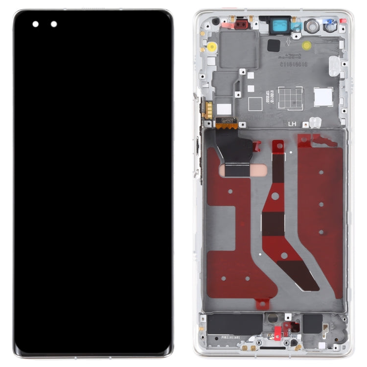 LCD Screen and Digitizer Full Assembly With Frame for Huawei Nova 8 Pro 5G(Silver) - free shipping - PMC TechLife - Order now!