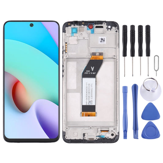 Original LCD Screen for Xiaomi Redmi 10 21061119AG Digitizer Full Assembly with Frame - LCD Screen by PMC Jewellery | Online Shopping South Africa | PMC Jewellery