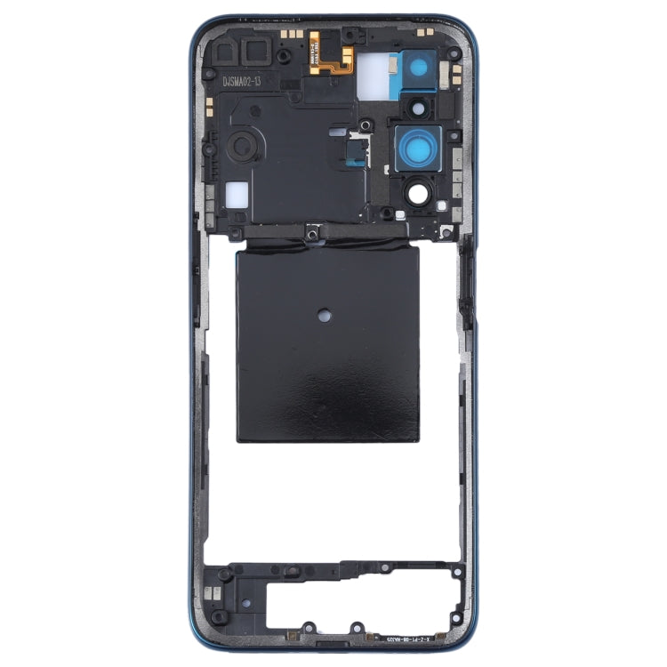 For Realme X50 5G China RMX2051, RMX2025 Original Middle Frame Bezel Plate (Dark Blue) - Frame Bezel Plate by PMC TechLife | Online Shopping South Africa | PMC TechLife