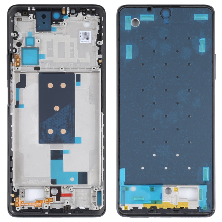 Original Front Housing LCD Frame Bezel Plate for Xiaomi 11T / 11T Pro 21081111RG 2107113SG (Black) - Frame Bezel Plate by PMC TechLife | Online Shopping South Africa | PMC TechLife