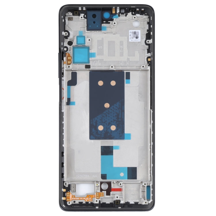 Original Front Housing LCD Frame Bezel Plate for Xiaomi 11T / 11T Pro 21081111RG 2107113SG (Black) - Frame Bezel Plate by PMC TechLife | Online Shopping South Africa | PMC TechLife