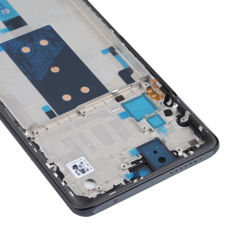 Original Front Housing LCD Frame Bezel Plate for Xiaomi 11T / 11T Pro 21081111RG 2107113SG (Black) - Frame Bezel Plate by PMC TechLife | Online Shopping South Africa | PMC TechLife
