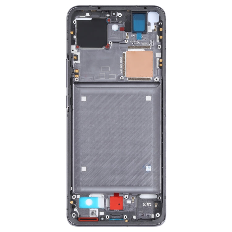 Original Front Housing LCD Frame Bezel Plate for Xiaomi Mi 11 Pro M2102K1AC (Black) - Frame Bezel Plate by PMC TechLife | Online Shopping South Africa | PMC TechLife
