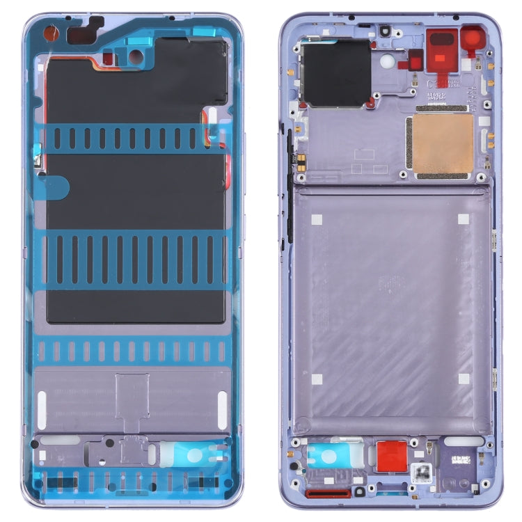 Original Front Housing LCD Frame Bezel Plate for Xiaomi Mi 11 Pro M2102K1AC (Purple) - Frame Bezel Plate by PMC TechLife | Online Shopping South Africa | PMC TechLife