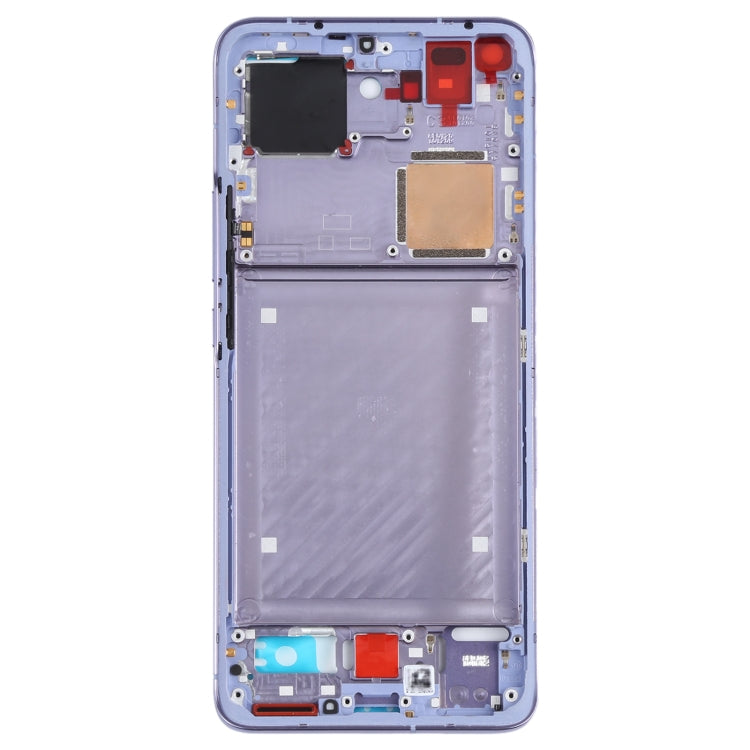 Original Front Housing LCD Frame Bezel Plate for Xiaomi Mi 11 Pro M2102K1AC (Purple) - Frame Bezel Plate by PMC TechLife | Online Shopping South Africa | PMC TechLife
