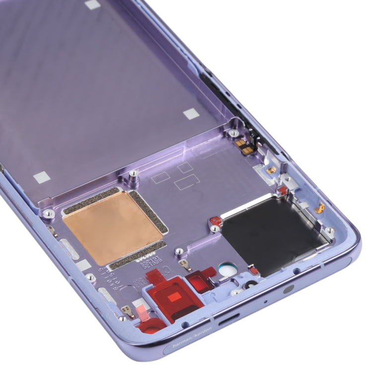 Original Front Housing LCD Frame Bezel Plate for Xiaomi Mi 11 Pro M2102K1AC (Purple) - Frame Bezel Plate by PMC TechLife | Online Shopping South Africa | PMC TechLife