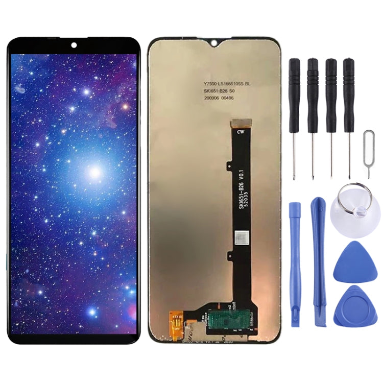 OEM LCD Screen for ZTE Blade V30 Vita 8030 with Digitizer Full Assembly (Black) - free shipping - PMC TechLife - Order now!