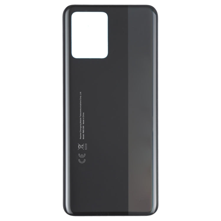 For OPPO Realme 8 4G RMX3085 Battery Back Cover (Black) - Back Cover by PMC Jewellery | Online Shopping South Africa | PMC Jewellery