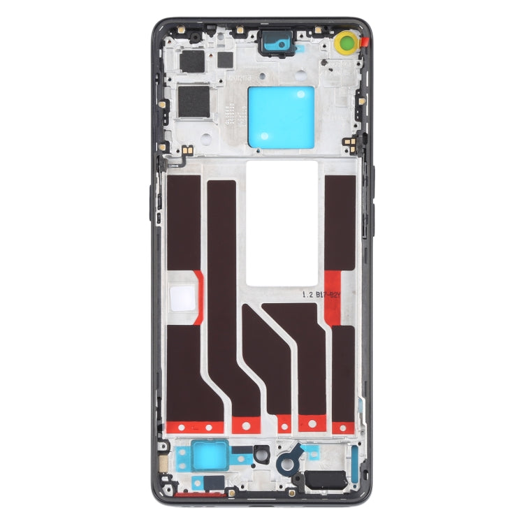 For OPPO Realme X7 Pro Ultra Original Front Housing LCD Frame Bezel Plate (Black) - Frame Bezel Plate by PMC TechLife | Online Shopping South Africa | PMC TechLife