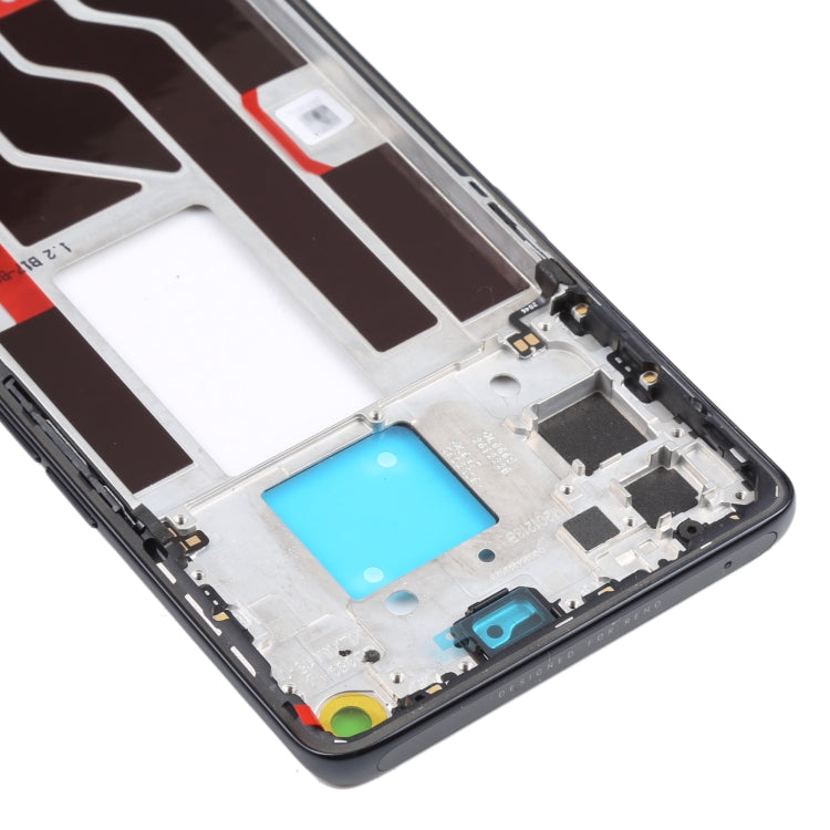 For OPPO Realme X7 Pro Ultra Original Front Housing LCD Frame Bezel Plate (Black) - Frame Bezel Plate by PMC TechLife | Online Shopping South Africa | PMC TechLife