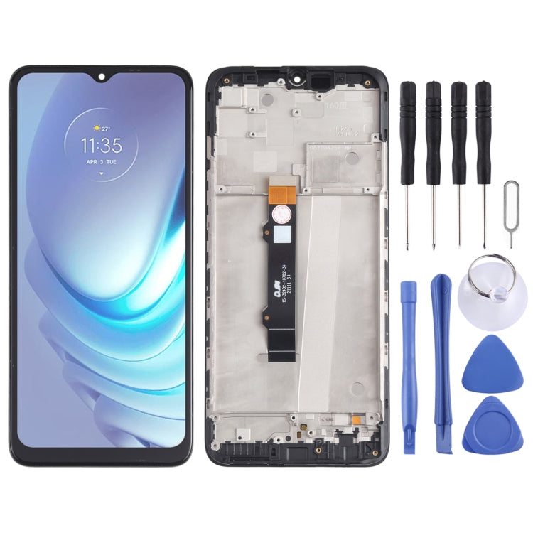 TFT LCD Screen for Motorola Moto G50 XT2137-1 XT2137-2 Digitizer Full Assembly with Frame (Black) - free shipping - PMC TechLife - Order now!