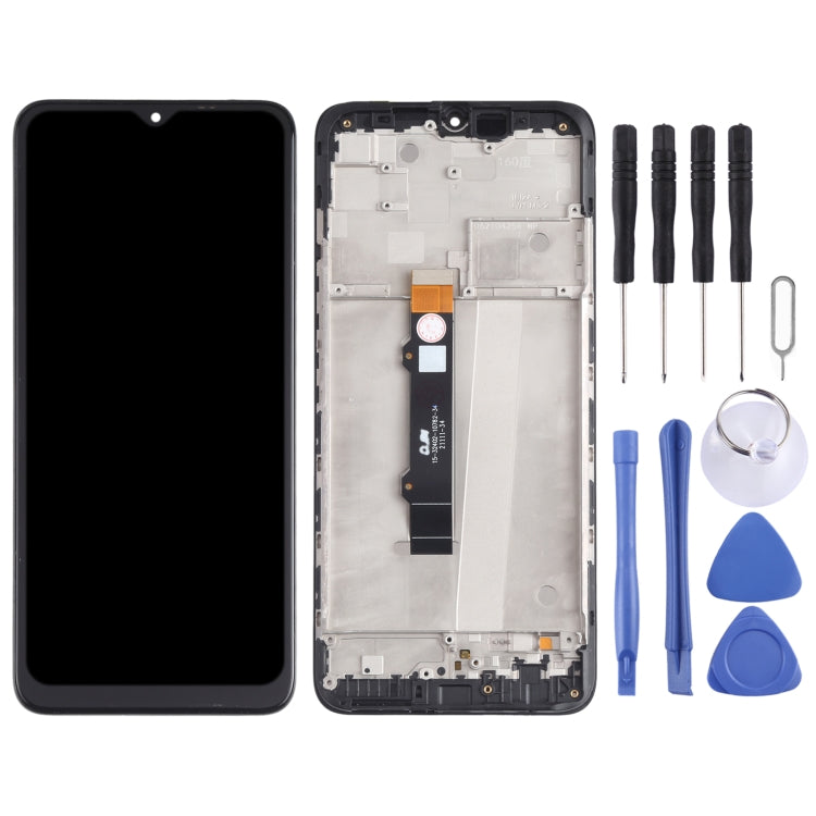 TFT LCD Screen for Motorola Moto G50 XT2137-1 XT2137-2 Digitizer Full Assembly with Frame (Black) - free shipping - PMC TechLife - Order now!