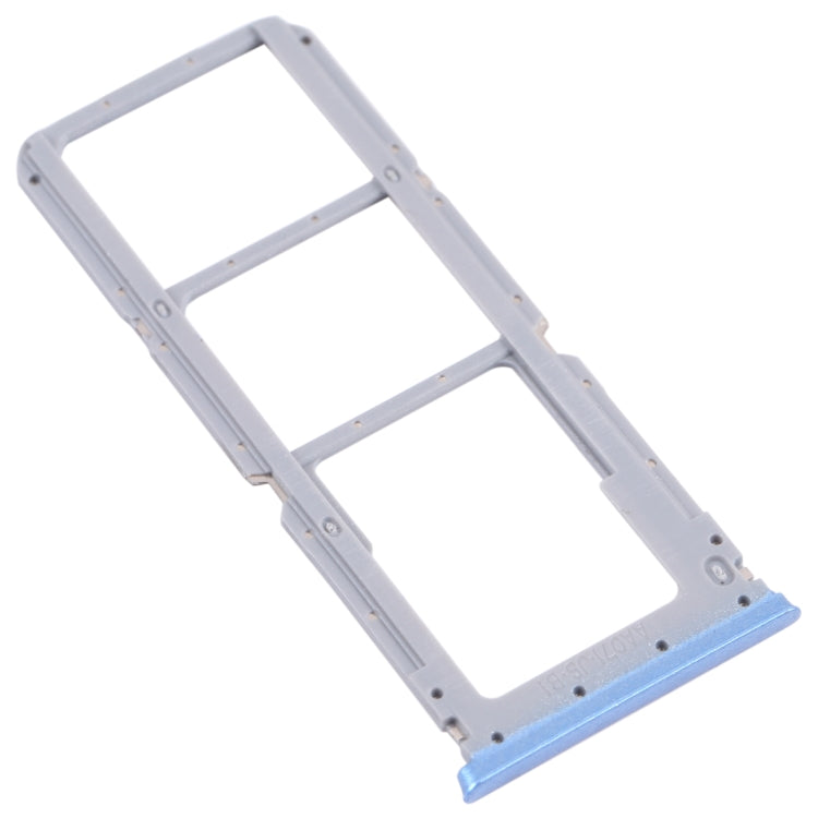 For OPPO A16 / A16S CPH2269 CPH2271  SIM Card Tray + SIM Card Tray + Micro SD Card Tray (Blue) - Card Tray by PMC TechLife | Online Shopping South Africa | PMC TechLife | Buy Now Pay Later Mobicred