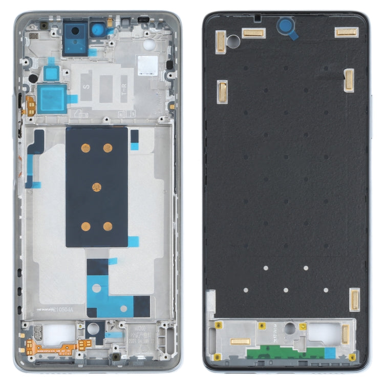 Original Front Housing LCD Frame Bezel Plate for Xiaomi Mi 11T / 11T Pro(Silver) - Frame Bezel Plate by PMC TechLife | Online Shopping South Africa | PMC TechLife