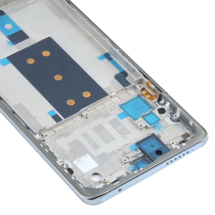 Original Front Housing LCD Frame Bezel Plate for Xiaomi Mi 11T / 11T Pro(Silver) - Frame Bezel Plate by PMC TechLife | Online Shopping South Africa | PMC TechLife