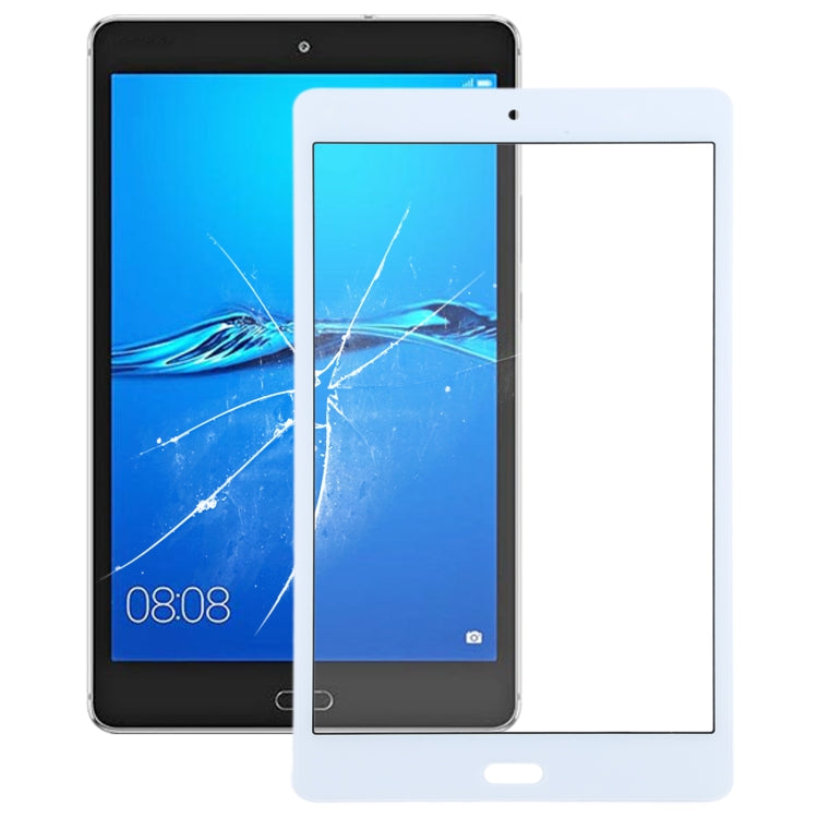 For Huawei MediaPad M3 Lite 8.0 CPN-W09 CPN-AL00 Front Screen Outer Glass Lens (White) - free shipping - PMC TechLife - Order now!