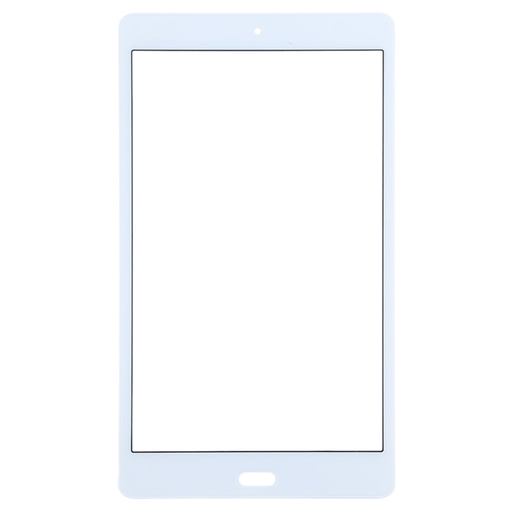 For Huawei MediaPad M3 Lite 8.0 CPN-W09 CPN-AL00 Front Screen Outer Glass Lens (White) - Outer Glass Lens by PMC Jewellery | Online Shopping South Africa | PMC Jewellery