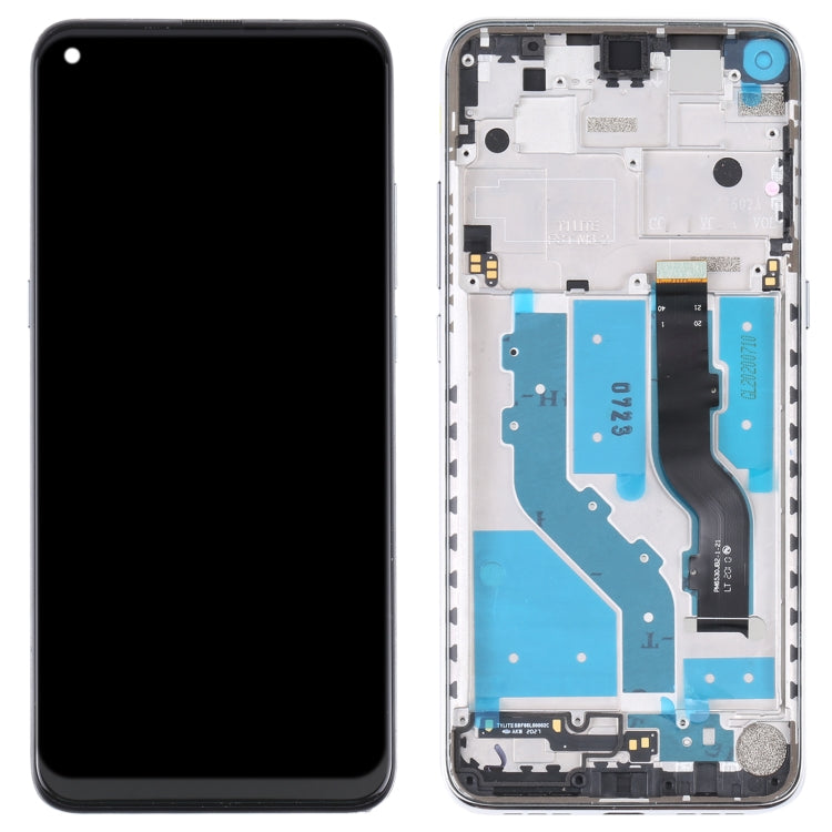 TFT LCD Screen for TCL 10L / 10 Lite T770H Digitizer Full Assembly with Frame (Silver) - For TCL by PMC TechLife | Online Shopping South Africa | PMC TechLife | Buy Now Pay Later Mobicred