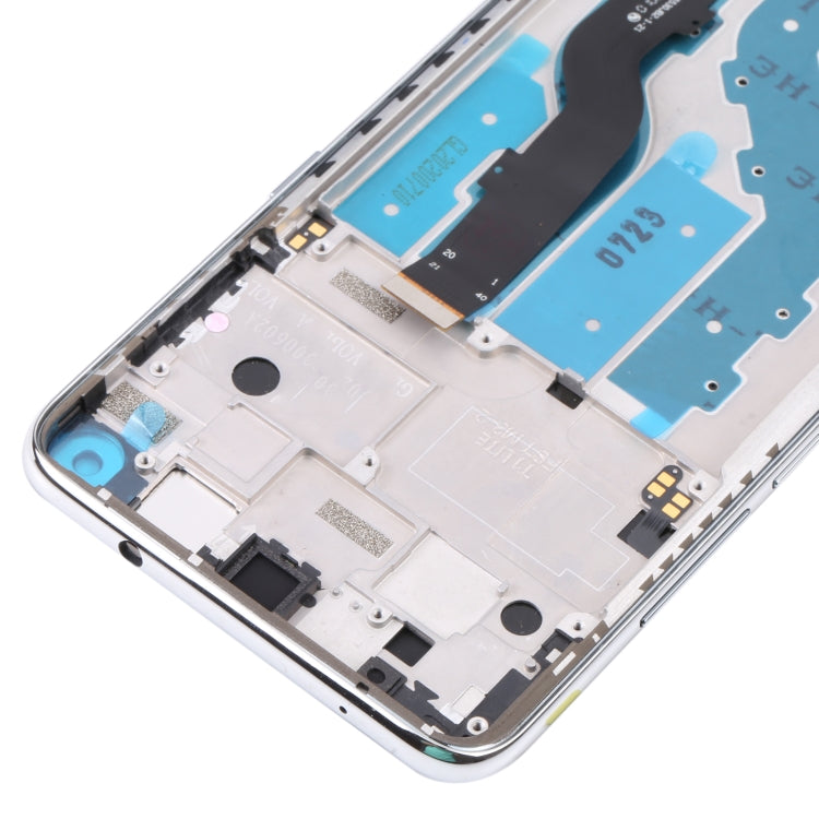TFT LCD Screen for TCL 10L / 10 Lite T770H Digitizer Full Assembly with Frame (Silver) - For TCL by PMC TechLife | Online Shopping South Africa | PMC TechLife | Buy Now Pay Later Mobicred