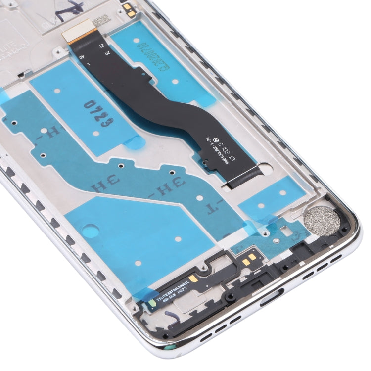 TFT LCD Screen for TCL 10L / 10 Lite T770H Digitizer Full Assembly with Frame (Silver) - For TCL by PMC TechLife | Online Shopping South Africa | PMC TechLife | Buy Now Pay Later Mobicred