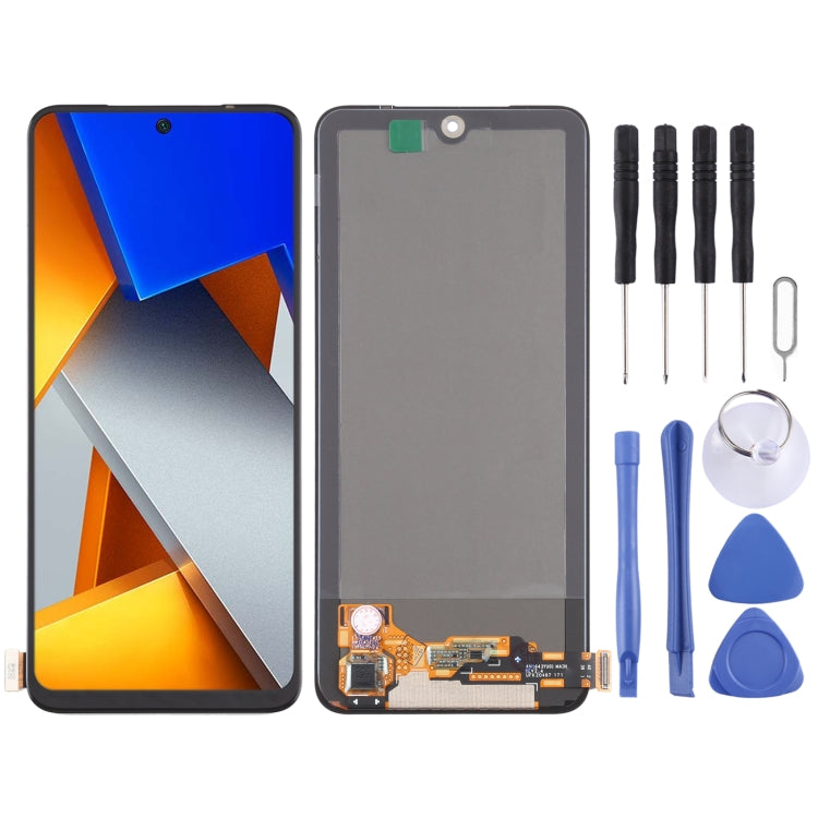 AMOLED Material Original LCD Screen and Digitizer Full Assembly for Xiaomi Poco M4 Pro - LCD Screen by PMC Jewellery | Online Shopping South Africa | PMC Jewellery