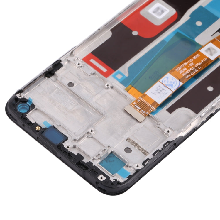 LCD Screen and Digitizer Full Assembly with Frame for OPPO Realme 8i RMX3151(Black) - free shipping - PMC TechLife - Order now!