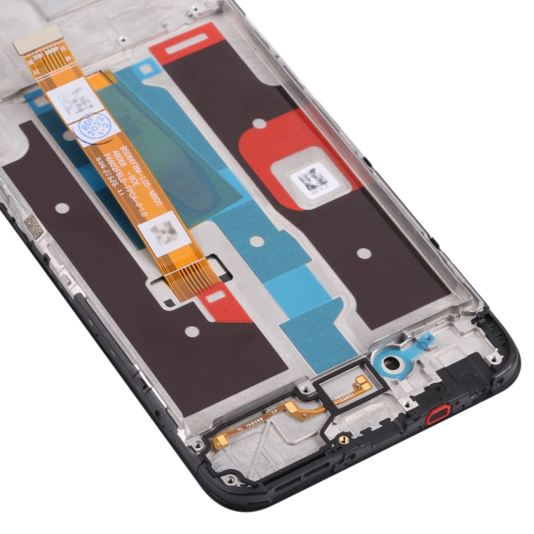 LCD Screen and Digitizer Full Assembly with Frame for OPPO Realme 8i RMX3151(Black) - free shipping - PMC TechLife - Order now!