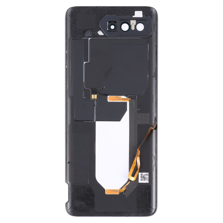 Glass Battery Back Cover for Asus ROG Phone 5 ZS673KS(Jet Black) - Back Cover by PMC TechLife | Online Shopping South Africa | PMC TechLife | Buy Now Pay Later Mobicred