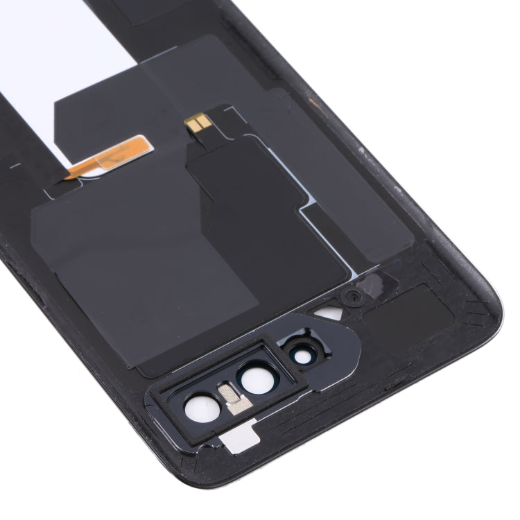 Glass Battery Back Cover for Asus ROG Phone 5 ZS673KS(Jet Black) - Back Cover by PMC TechLife | Online Shopping South Africa | PMC TechLife | Buy Now Pay Later Mobicred