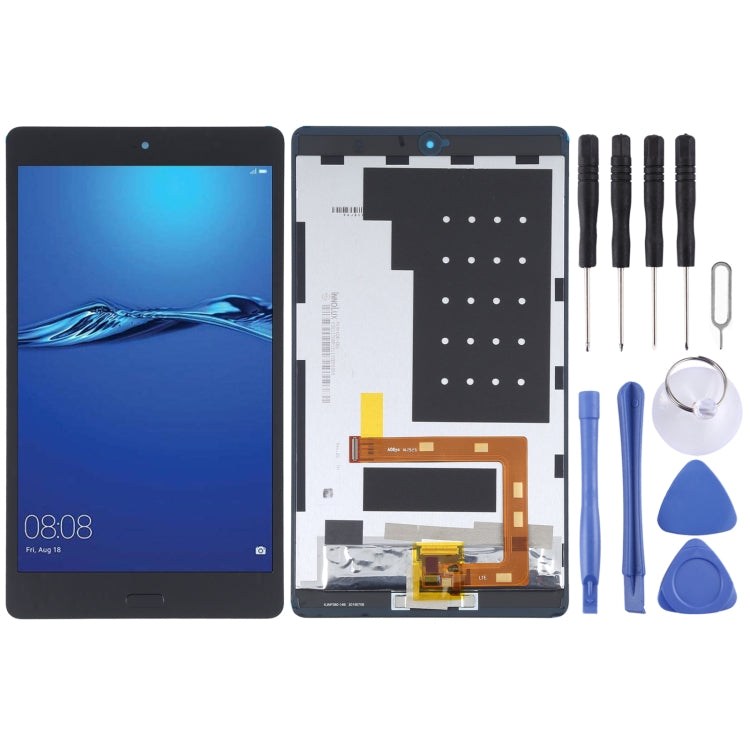 Original LCD Screen for Huawei MediaPad M3 Lite 8.0 CPN-W09 Digitizer Full Assembly with Fingerprint(Black) - free shipping - PMC TechLife - Order now!