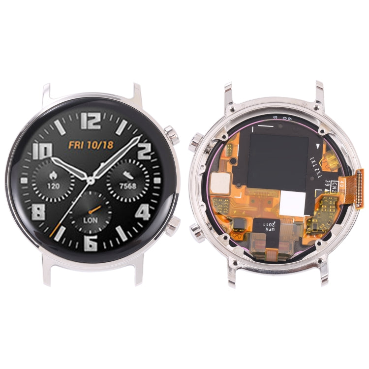 Original LCD Screen and Digitizer Full Assembly With Frame for Huawei Watch GT 2 42mm(Silver) -  by PMC TechLife | Online Shopping South Africa | PMC TechLife