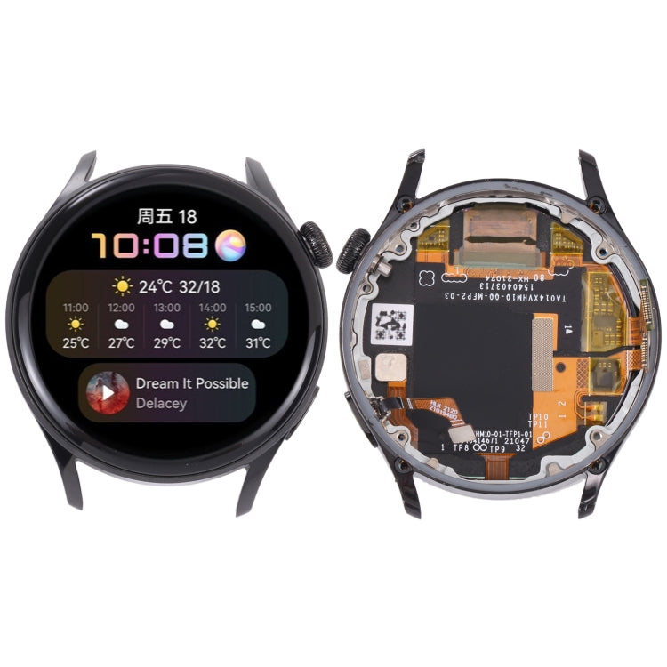 Original LCD Screen and Digitizer Full Assembly With Frame for Huawei Watch 3(Black) -  by PMC Jewellery | Online Shopping South Africa | PMC Jewellery