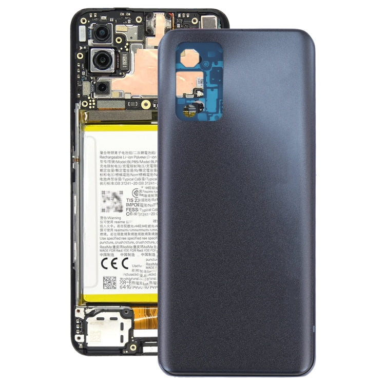 For OPPO Realme Q3 Pro 5G / Realme Q3 Pro Carnival Original Battery Back Cover + Middle Frame (Black) - Back Cover by PMC TechLife | Online Shopping South Africa | PMC TechLife