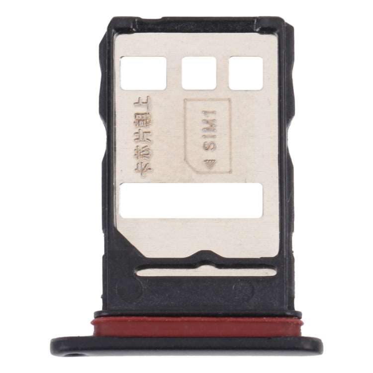 SIM Card Tray + SIM/NM Card Tray for Huawei Y9a (Black) - Card Socket by PMC TechLife | Online Shopping South Africa | PMC TechLife | Buy Now Pay Later Mobicred