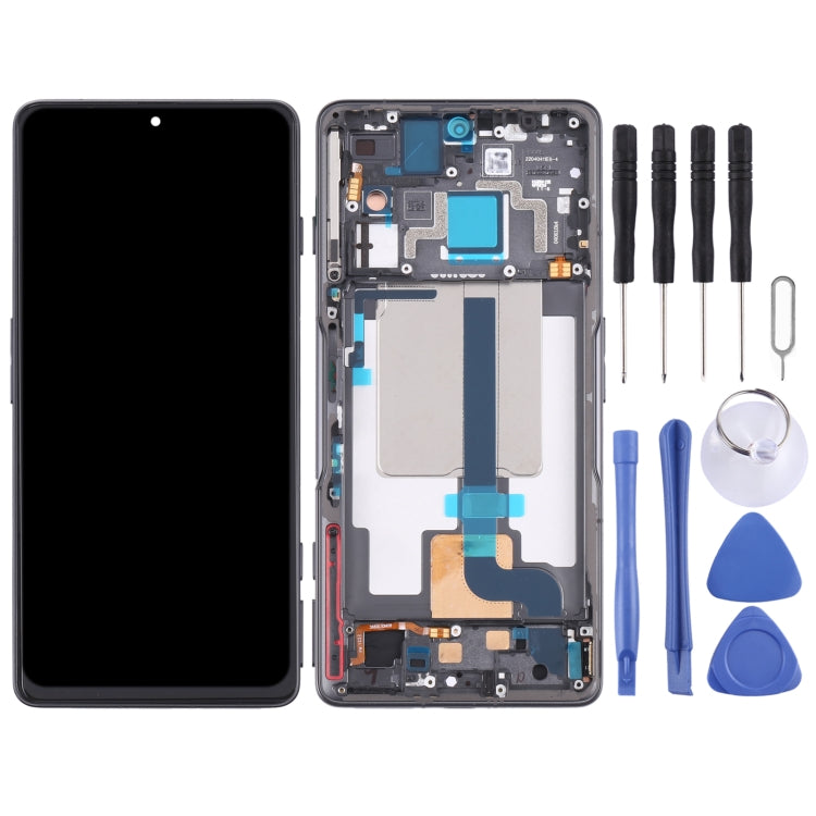 Original LCD Screen and Digitizer Full Assembly with Frame for Xiaomi Redmi K50 Gaming/Poco F4 GT(Black) - free shipping - PMC TechLife - Order now!