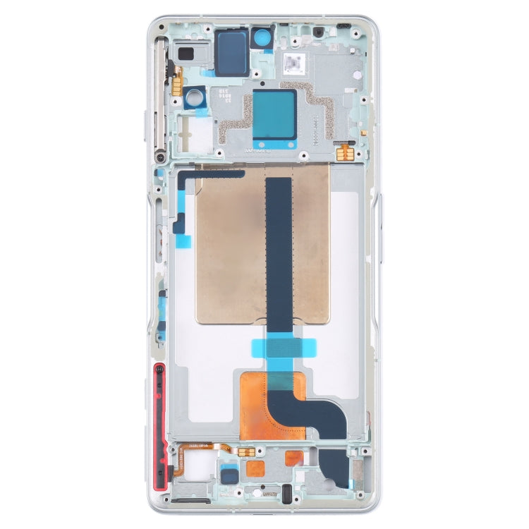 Front Housing LCD Frame Bezel Plate for Xiaomi Redmi K50 Gaming/Poco F4 GT(Green) - Frame Bezel Plate by PMC TechLife | Online Shopping South Africa | PMC TechLife