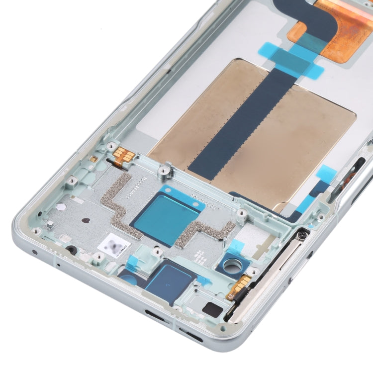 Front Housing LCD Frame Bezel Plate for Xiaomi Redmi K50 Gaming/Poco F4 GT(Green) - Frame Bezel Plate by PMC TechLife | Online Shopping South Africa | PMC TechLife