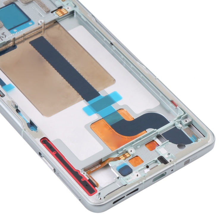 Front Housing LCD Frame Bezel Plate for Xiaomi Redmi K50 Gaming/Poco F4 GT(Green) - Frame Bezel Plate by PMC TechLife | Online Shopping South Africa | PMC TechLife