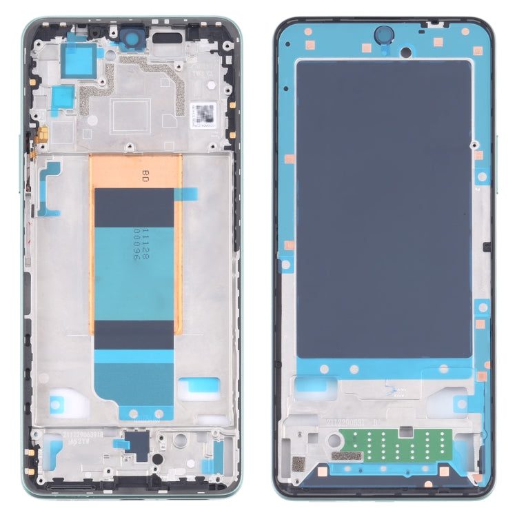 Front Housing LCD Frame Bezel Plate for Xiaomi Redmi K40S / Poco F4(Green) - Frame Bezel Plate by PMC TechLife | Online Shopping South Africa | PMC TechLife